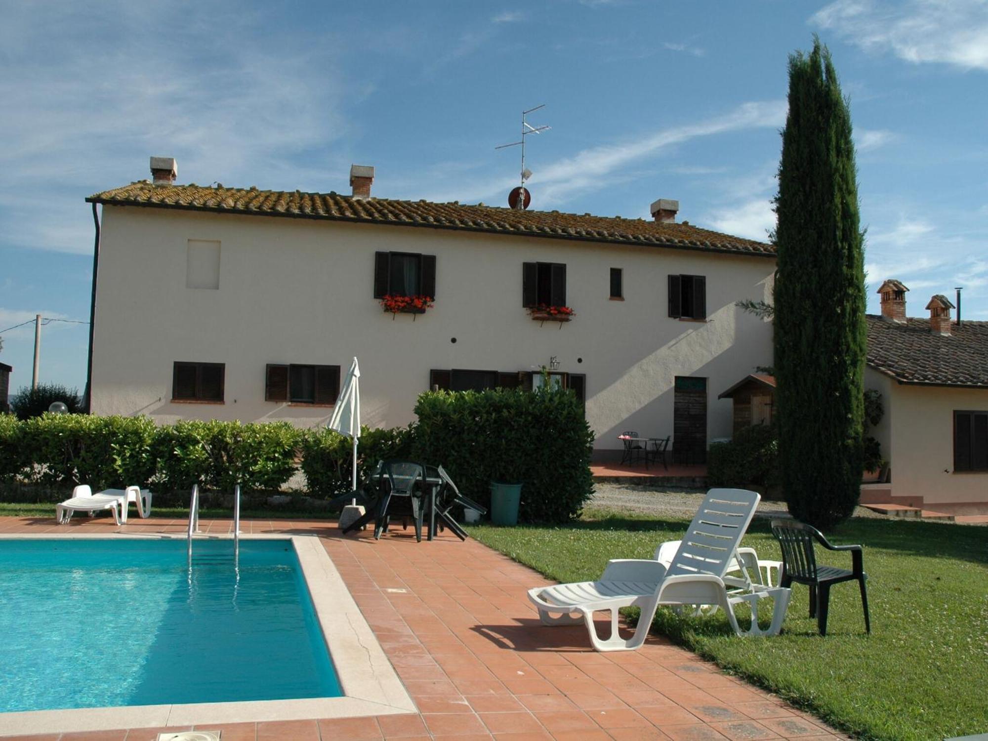 Modern Farmhouse In Pienza With Pool Kültér fotó