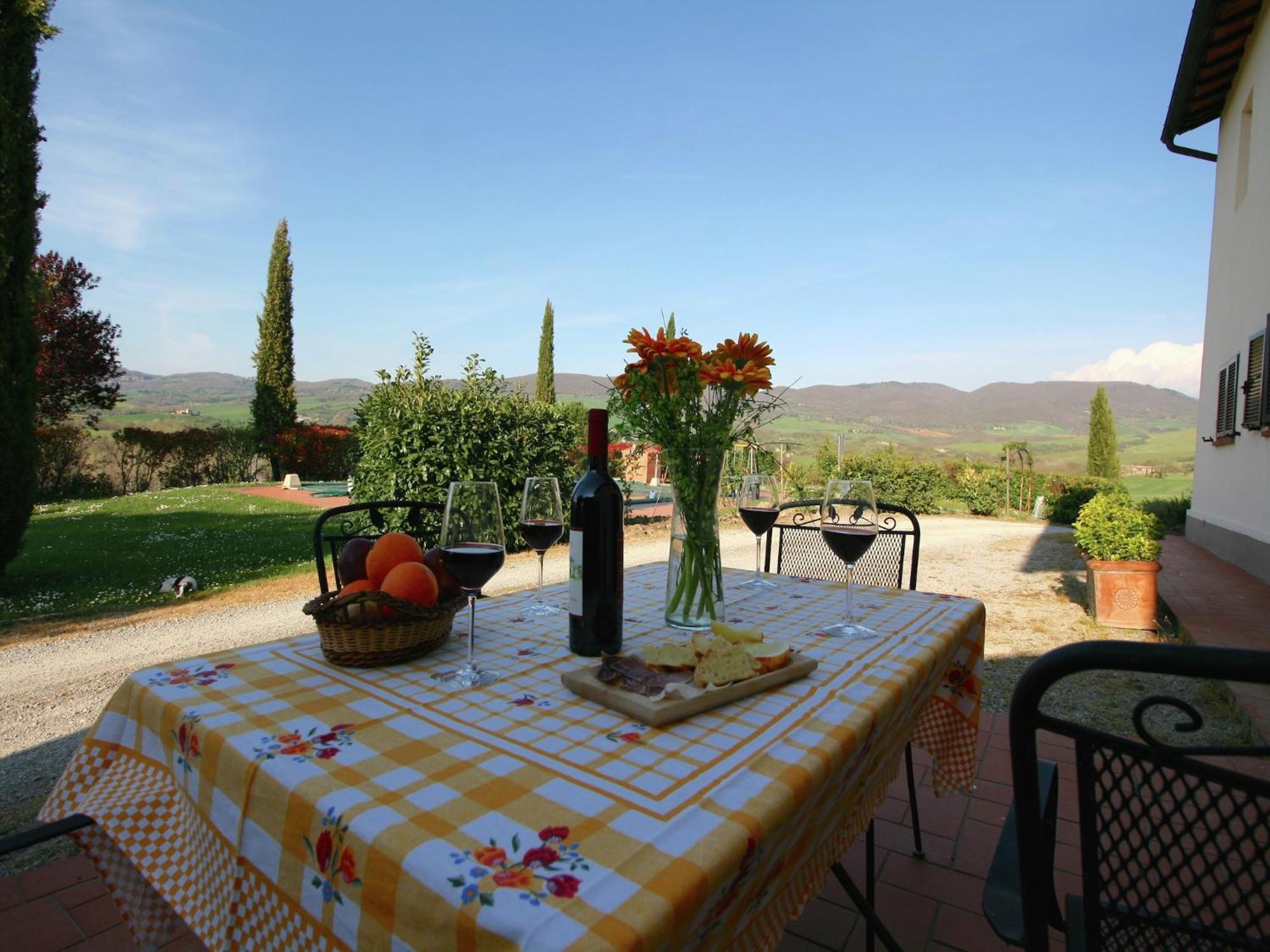Modern Farmhouse In Pienza With Pool Kültér fotó