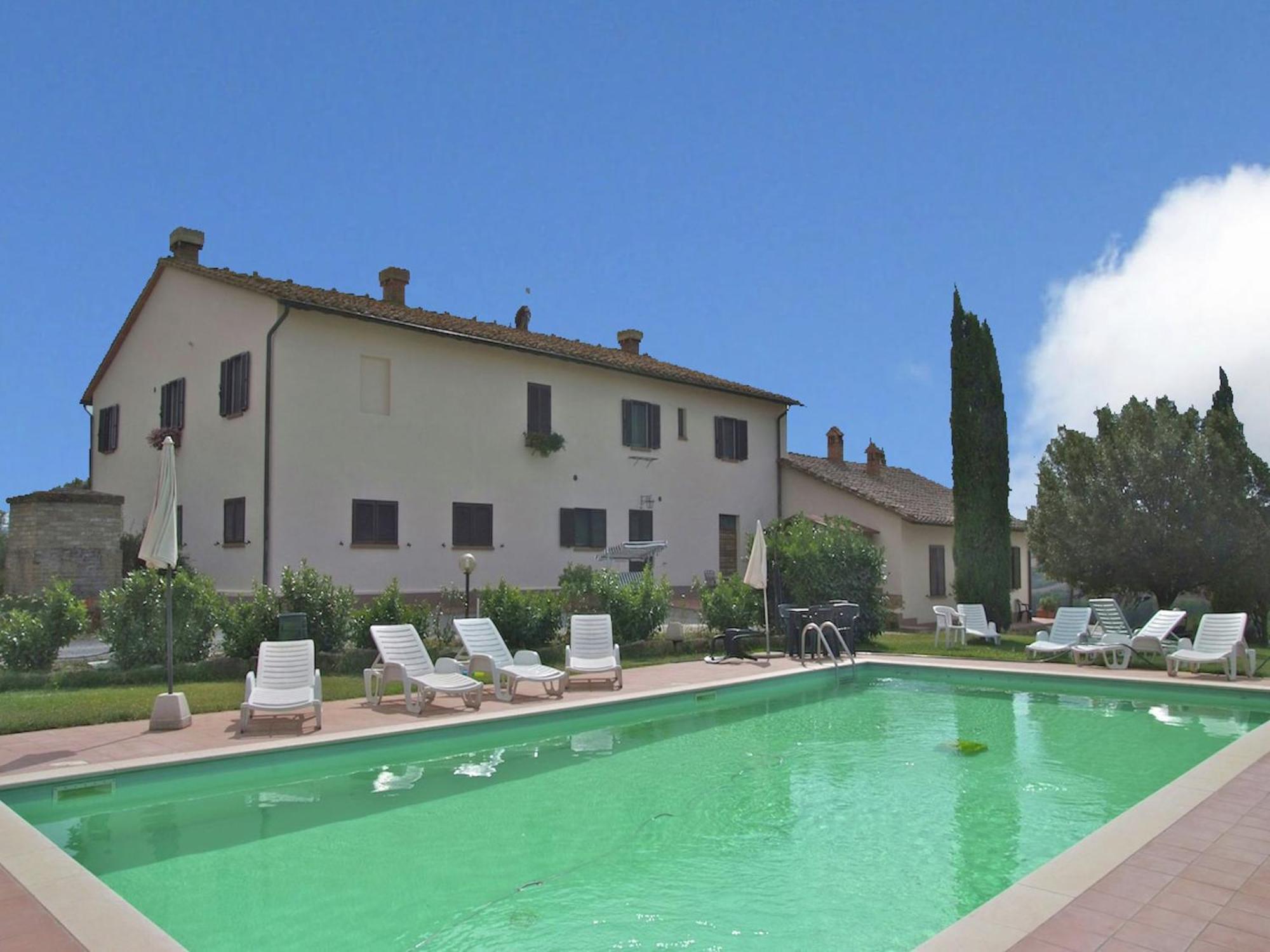Modern Farmhouse In Pienza With Pool Kültér fotó