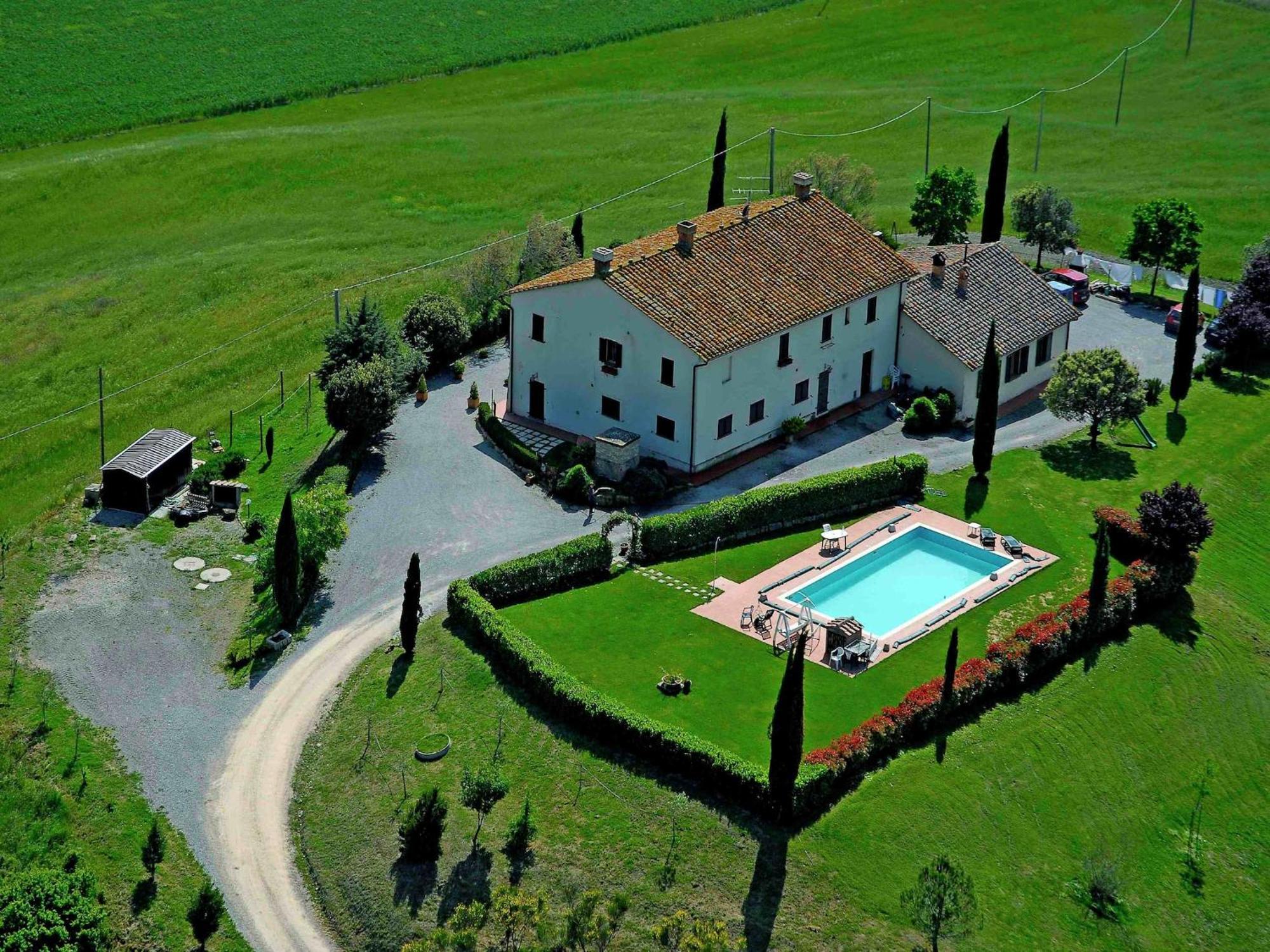Modern Farmhouse In Pienza With Pool Kültér fotó