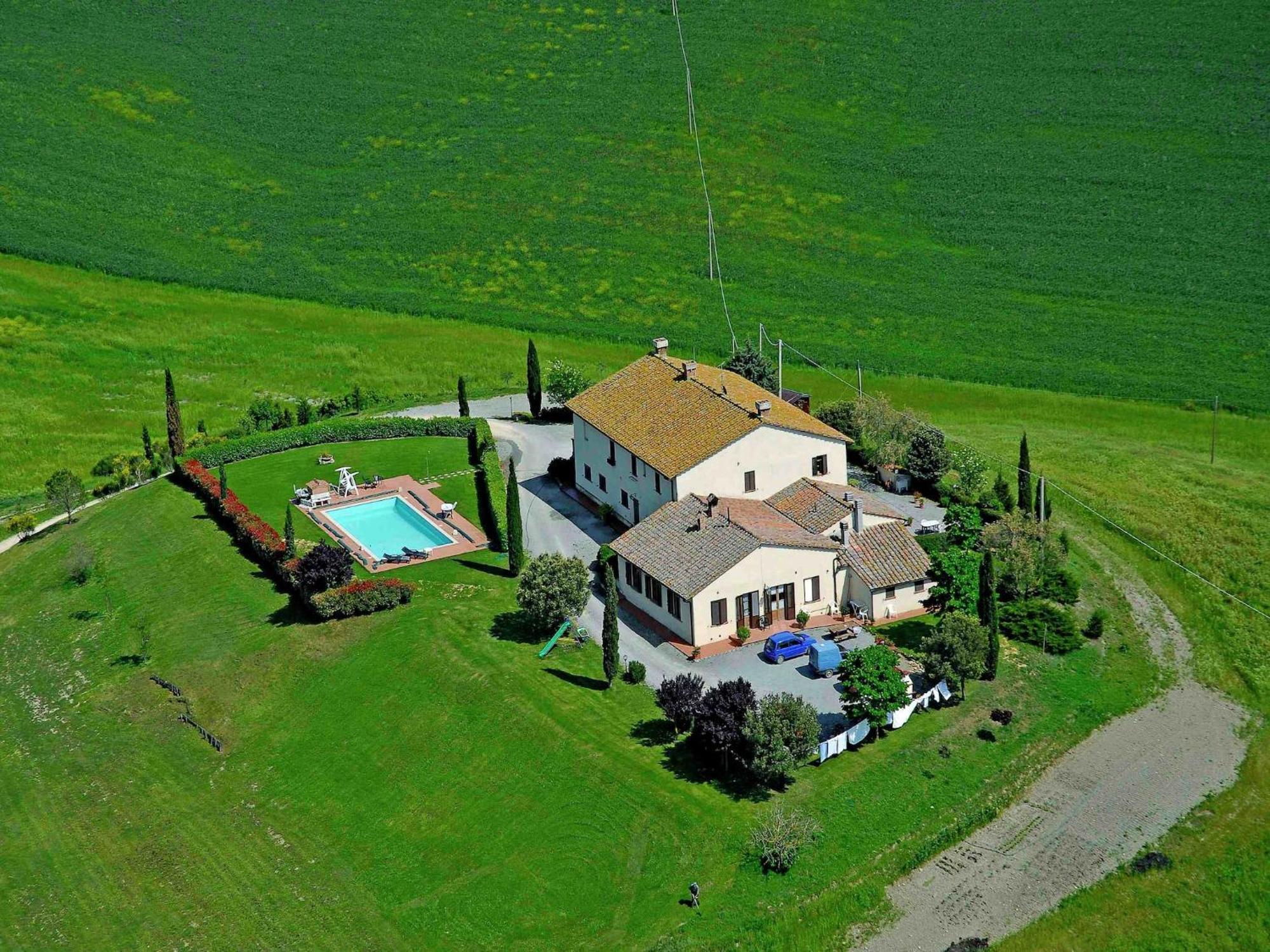 Modern Farmhouse In Pienza With Pool Kültér fotó