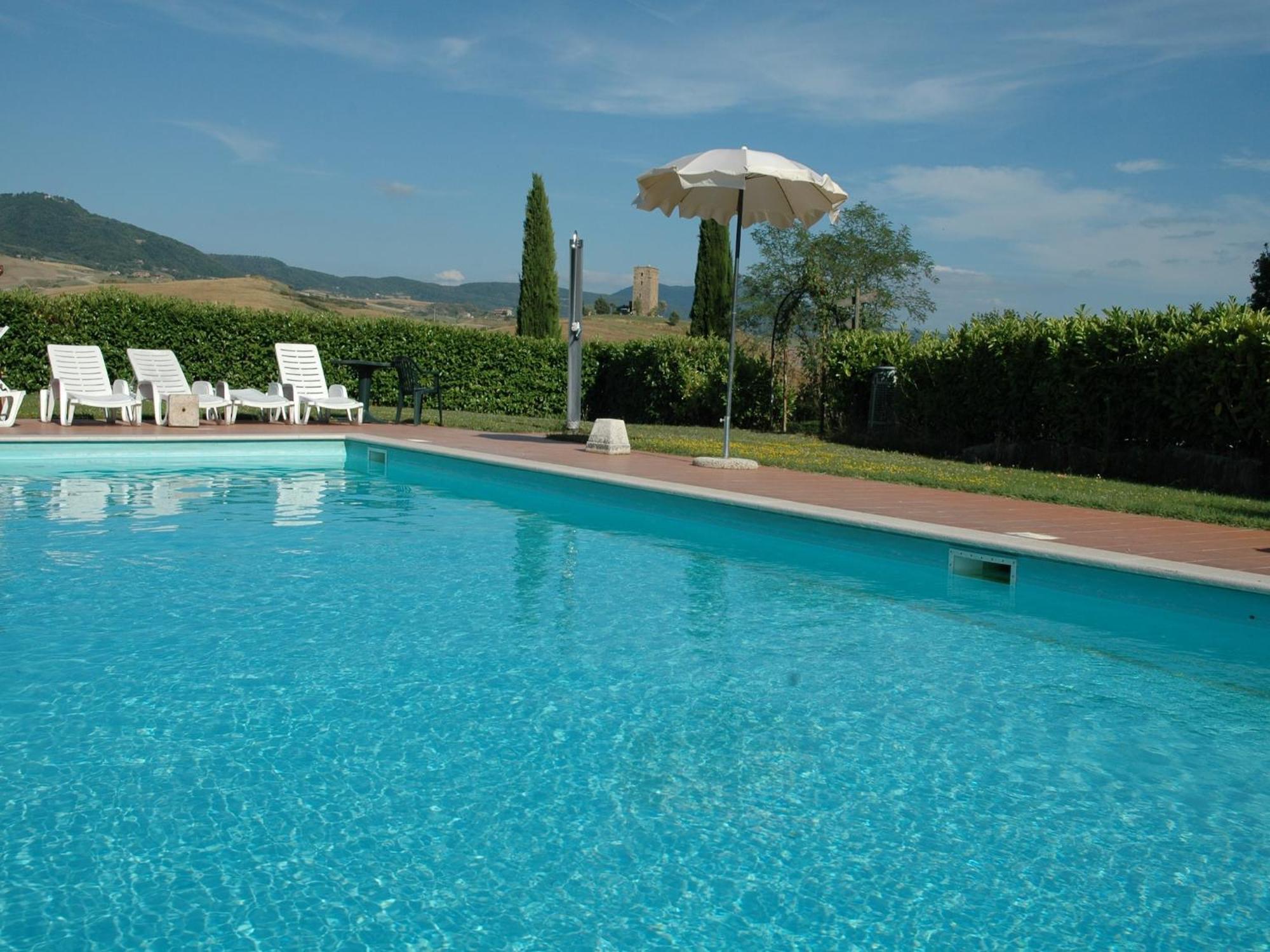 Modern Farmhouse In Pienza With Pool Kültér fotó