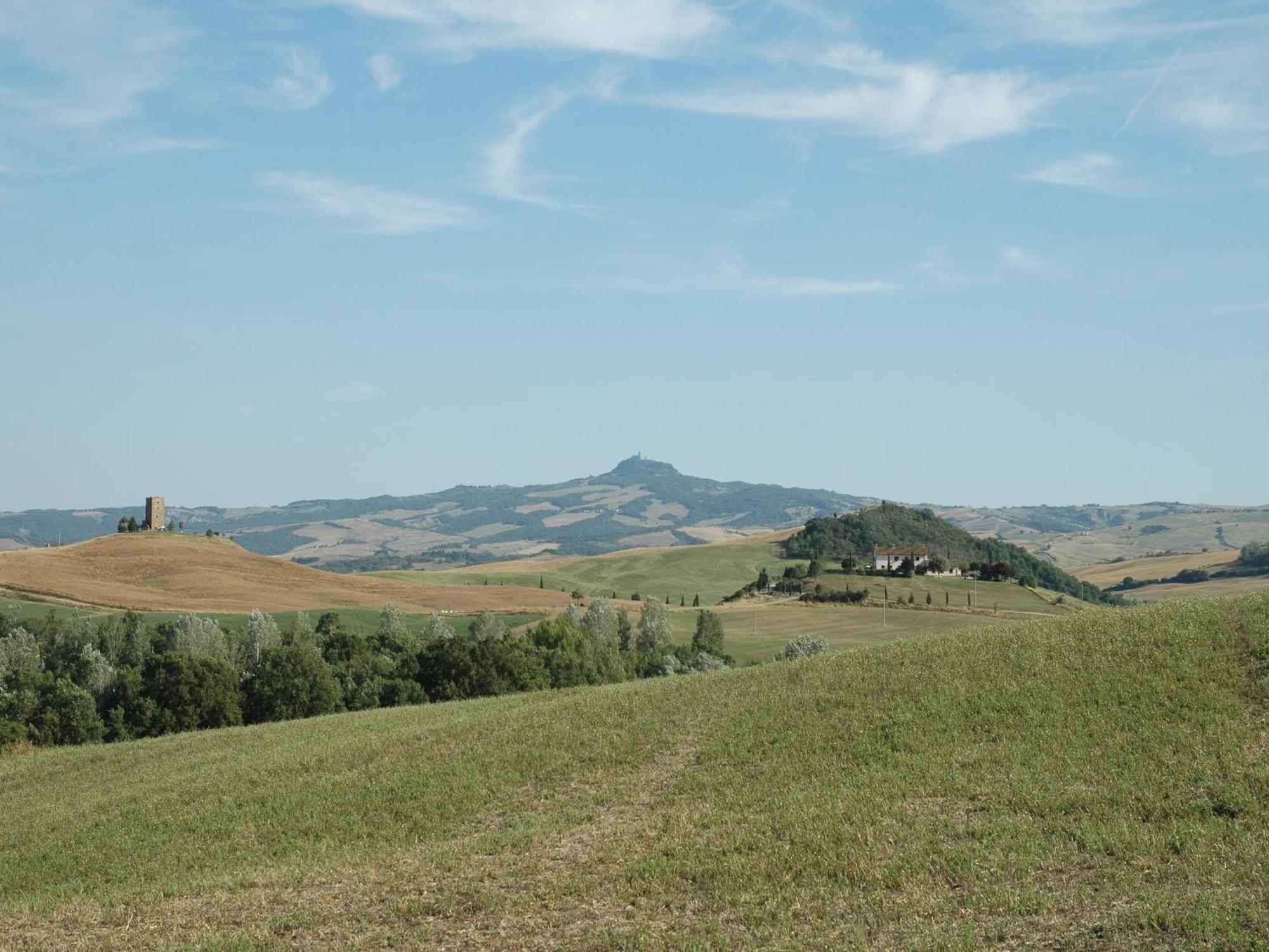 Modern Farmhouse In Pienza With Pool Kültér fotó